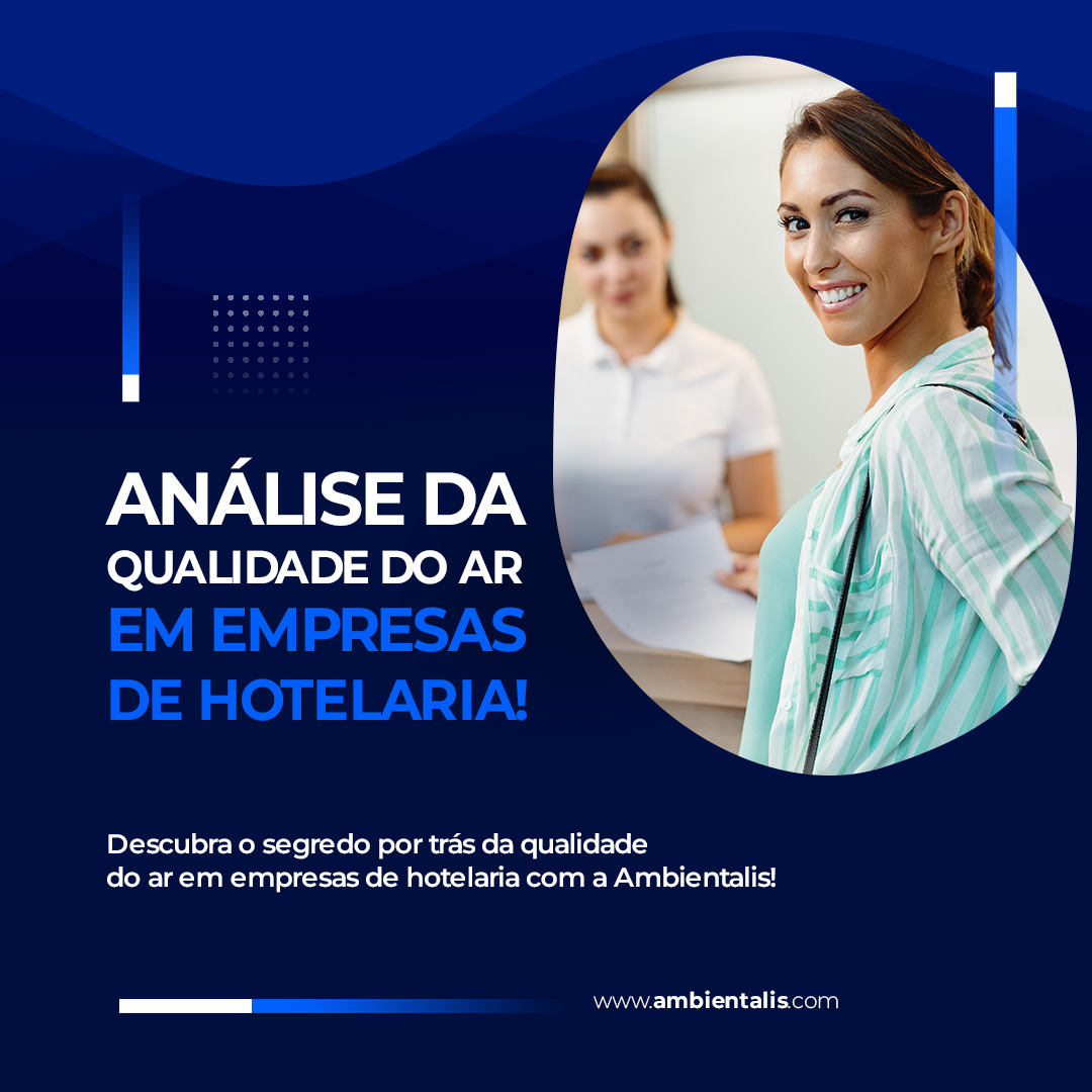 Análise da qualidade do ar – Hotelaria!