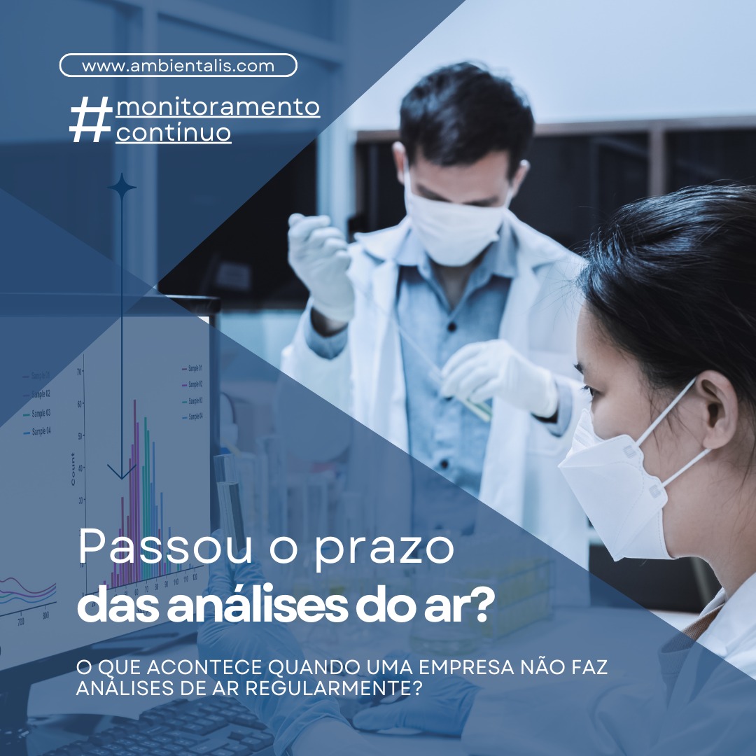 Consequências de não realizar as análises de ar: