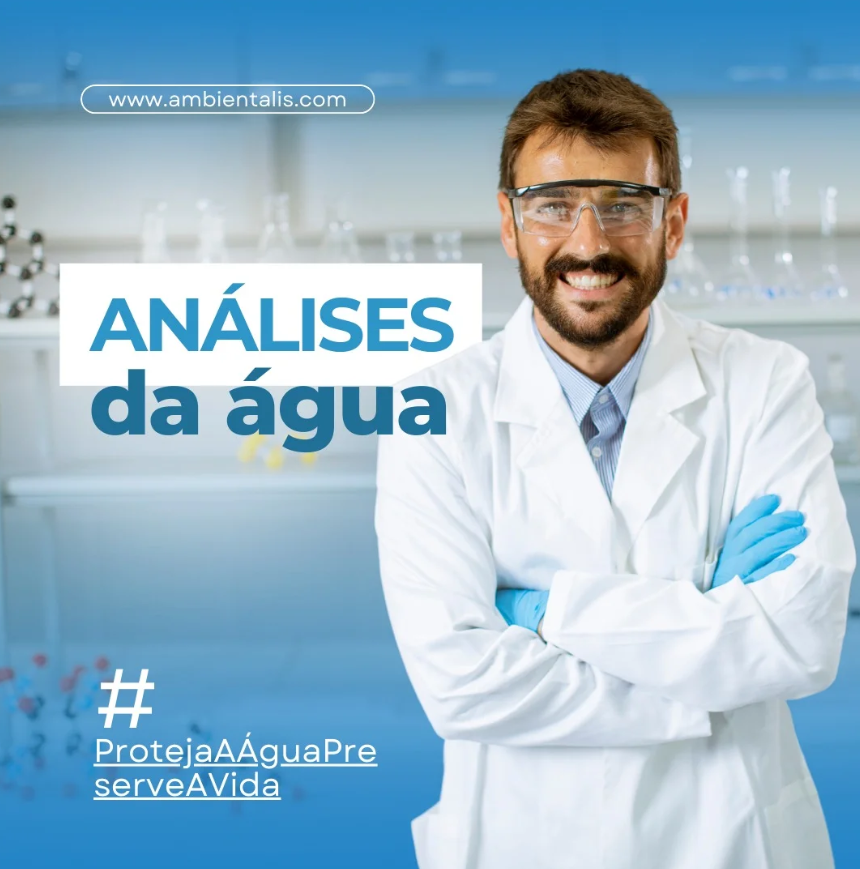 Análises da água